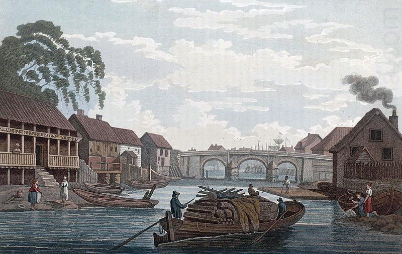 John William Edy Bridge, at Christiania china oil painting image